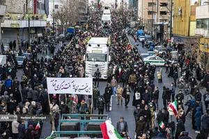  تشییع پیکر شهدای مظلوم مقاومت ملی ایران 