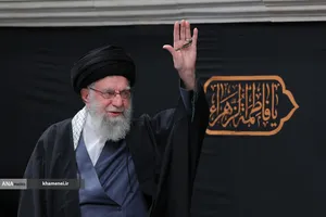 عزاداری شام شهادت حضرت فاطمه(س) با حضور رهبر معظم انقلاب