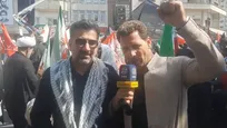 آمده‌ایم تا پای نظام تا آخر بایستیم؛ الله‌اکبر