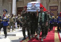 تشییع پیکر شهدای حملات رژیم صهیونیستی به یمن