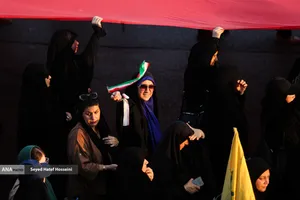 پیاده روی جاماندگان اربعین در ساری