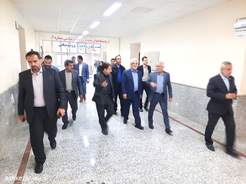 بازدید دکتر طهرانچی از واحد اشکذر