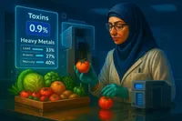 امکان سنجش دقیق میزان سموم و فلزات سنگین در محصولات کشاورزی و مواد غذایی فراهم شد