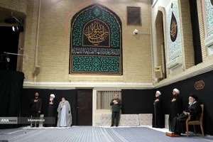 دومین شب عزاداری حضرت فاطمةالزهرا(س) با حضور زهبر م انقلاب