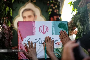 تشیع پیکر شهید مصباح الهدی باقری