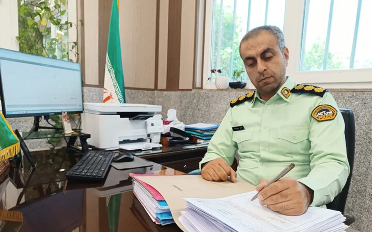 معاون مبارزه با جعل و کلاهبرداری پلیس آگاهی تهران بزرگ 