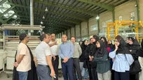 تور صنعتی دانشگاه آزاد سمنان؛ دانشجویان با دنیای واقعی نساجی آشنا شدند