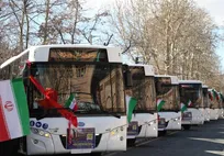 ورود ۹۹ اتوبوس ۱۸ متری یوتانگ تا شهریور به ناوگان اتوبوسرانی تهران