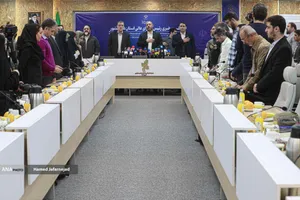 نشست خبری موسی&zwnj;الرضا حاجی&zwnj;بگلو، رئیس شورای عالی استان&zwnj;های کشور