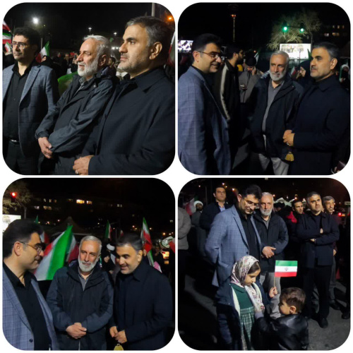 بازدید رئیس دانشگاه آزاد استان تهران از موکبهای دانشگاهیان در میادین پایتخت بازدید رئیس دانشگاه آزاد استان تهران از موکبهای دانشگاهیان در میادین پایتخت