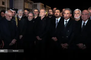 استقبال رسمی از پیکر مطهر امام شهید در عراق با حضور رییس جمهور