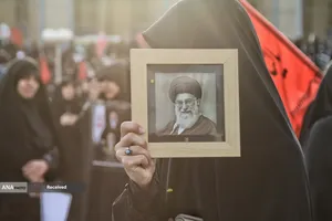 مراسم وداع با رهبر شهید انقلاب