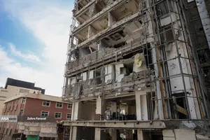 تجمع اعضای کادر درمان در محکومیت تجاوز آمریکا و رژیم صهیونیستی