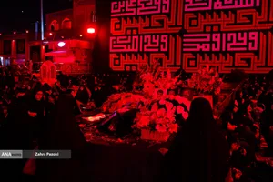 عزاداری شب های محرم در هیأت ریحانه النبی