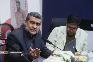 محمد قاسمی در جلسه نقد و بررسی کتاب &laquo;تو عاشق شدی&raquo; مجموعه خاطرات شفاهی سردار سیروس صابری از روزهای دفاع مقدس و نبردهای رزمندگان