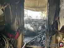 تغییر کاربری غیراصولی یک ساختمان ۳ طبقه در محدوده ولیعصر را سوزاند