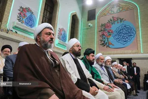 مراسم عید ولادت پیامبر اعظم(ص) و امام صادق(ع) در حسینیه امام خمینی(ره)