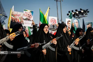 اجتماع بزرگ &laquo;دختران جان فدای ایران&raquo;
