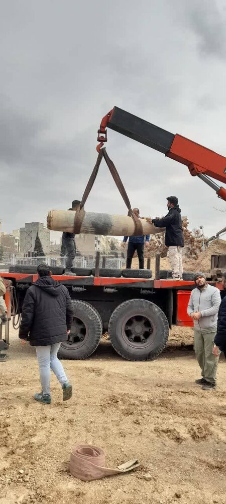 موشک عمل نکرده در بزرگراه شهید زین‌الدین/ جزئیاتی از ماموریت ویژه ۴۲۰ ساعته+ عکس ‌