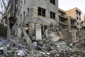 خسارات ناشی از تجاوز هوایی آمریکا و رژیم صهیونیستی