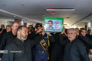 تشییع و تدفین پیکر مطهر بسیجی شهید حسین یوسفخانی