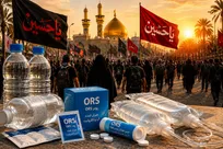  تأمین اقلام دارویی پیشگیری و درمان گرمازدگی در استان‌های میزبان زائران اربعین
