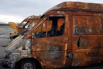 بازدید از پایگاه و ناوگان آسیب دیده اورژانس استان تهران در اثر جنایت صهیونیستی - آمریکایی