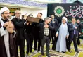 طشت‌گذاری مسجد دانشگاه آزاد اردبیل 