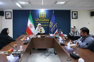حضور ریم الوریمی شاعر اهل تونس در خبرگزاری آنا