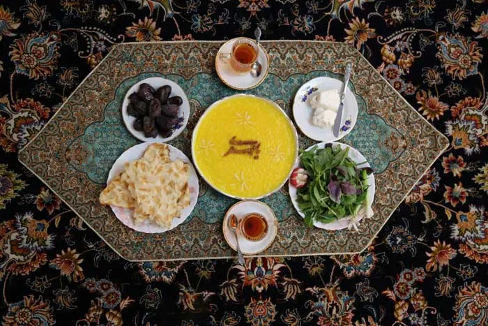 سفره افطار