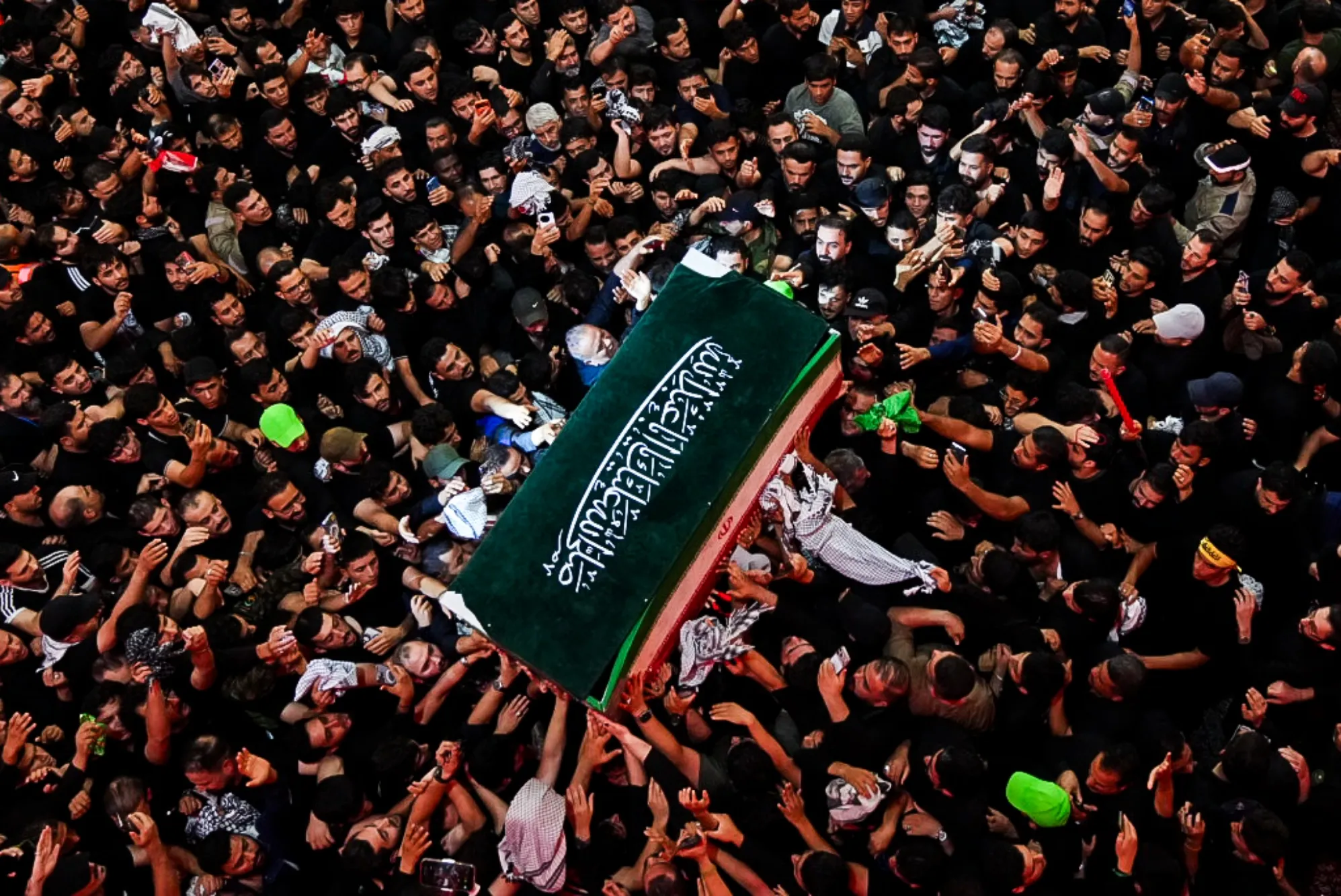 تشییع پیکر مطهر امام مجاهد شهید در کربلای معلی