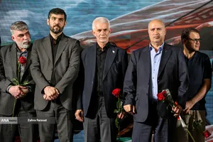 آیین استقبال از ملی پوشان 