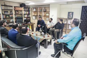 دیدار مدیران بنیاد ملی بازی&zwnj;های رایانه&zwnj;ای با محمدمهدی خیرجو مدیرعامل خبرگزاری آنا