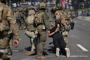 آتش اعتراضات در لس آنجلس