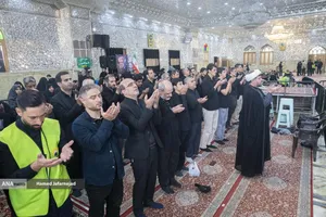 تدفین پیکر شهید طهرانچی در حرم حضرت عبدالعظیم حسنی(ع)