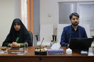 محمدعلی شکوهیان&zwnj;راد و آزاده محمودیان در نشست علمی با موضوع &laquo;حکمرانی اینترنت در شرایط جنگی؛ تحلیل تلاقی امنیت، اقتصاد و فرهنگ&raquo;
