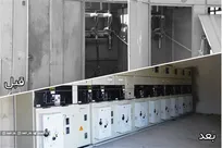 دومین پست برق فشار قوی مجموعه ورزشی آزادی تعویض شد