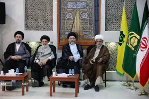 دیدار بیوت مراجع عظام تقلید با سرپرست حجاج ایرانی