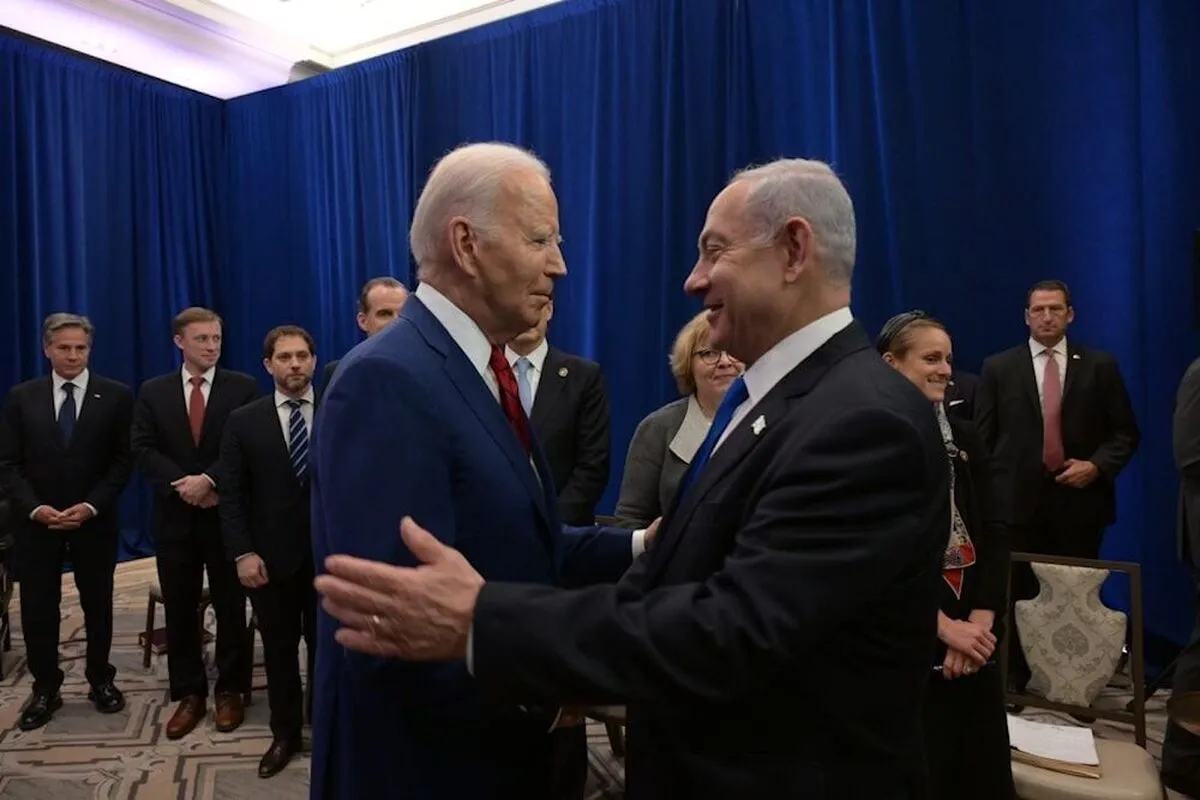 توافق بایدن و نتانیاهو بر «راه‌حل دو دولت» در مسئله فلسطین