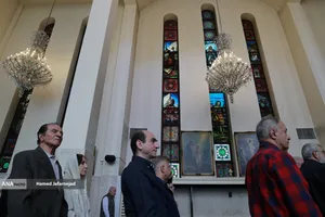 مراسم چهلم شهادت حضرت آیت الله امام سید علی خامنه&zwnj;ای در کلیسای سرکیس مقدس