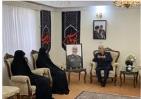 دیدار رییس بنیاد شهید و امور ایثارگران با خانواده سردار شهید حسین سلامی