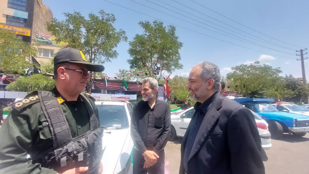 تجدید میثاق دانشگاهیان علوم و فناوری پردیس با آرمان‌های امام شهید در موکب‌های استقبال از زائران