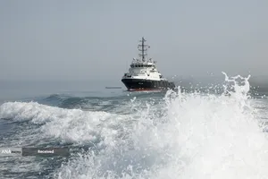 ورود شناور نیروی دریایی روسیه به رزمایش مرکب امداد و نجات دریای خزر ۲۰۲۵