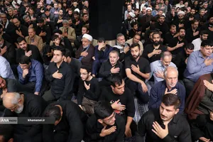 حضور و سخنرانی در مراسم عزاداری شهادت امام رضا علیه&zwnj;السلام