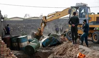 ۳ هزار لیتر بنزین دپو شده در قلعه‌گنج کشف شد