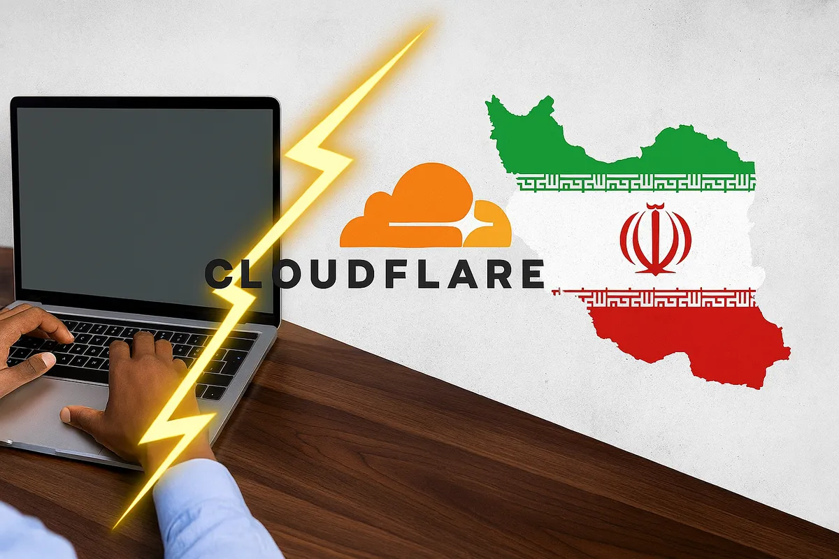 اختلال ۲ روز گذشتۀ اینترنت ایران تقصیر کلادفلر است