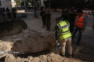 اصابت موشک &zwnj;های بارشی ایران در تلاویو