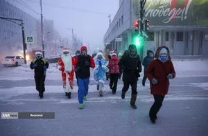 آغاز سال نو میلادی 2025 در روسیه