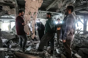 کمک نیروهای جهادی به جنگ زدگان