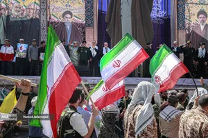 رزمایش جان&zwnj;فدایان ایران با حضور مسعود پزشکیان رییس جمهور و علیرضا زاکانی شهردار تهران در رزمایش جان&zwnj;فدایان ایران